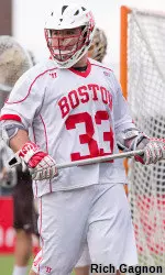 Sophomore Ryan Hilburn now has five goals over his last two games after Saturday's hat trick.