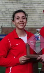Christy Wood was named PL Outstanding Female Track Athlete of the Meet on Saturday.