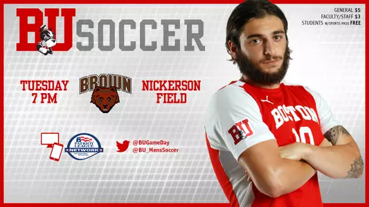 2016 Brown - Men's Soccer Preview Graphic