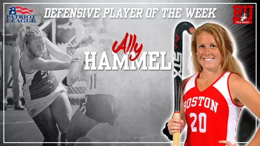 Ally Hammel - Defensive Player of the Week - 2
