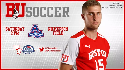 Men's Soccer - American Preview Graphic