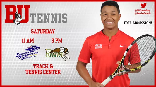 Men's Tennis - Siena, SNHU Preview Graphic