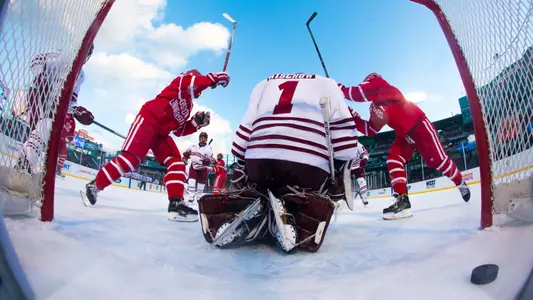 Frozen Fenway - Netcam Goal