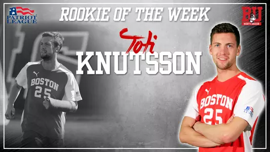 Toti Knutsson - Rookie of the Week graphic