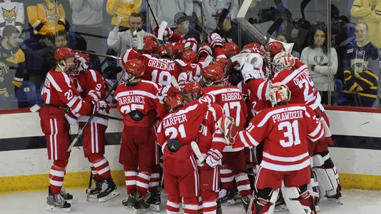Overtime Goal Celebration vs. Quinnipiac