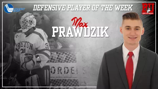 Prawdzik - Hockey East Defensive Player of the Week