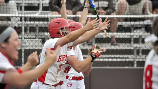 Softball celebration