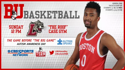 Lafayette - CBS Sports Network Game Preview Graphic