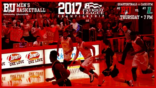 Men's Basketball Quarterfinal Graphic