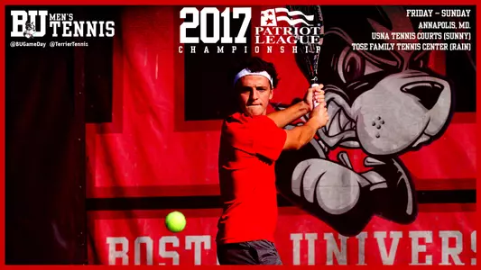 Men's Tennis PL Tournament Preview Graphic