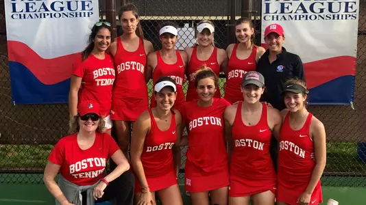 Women's Tennis - Patriot League Semifinals group photo