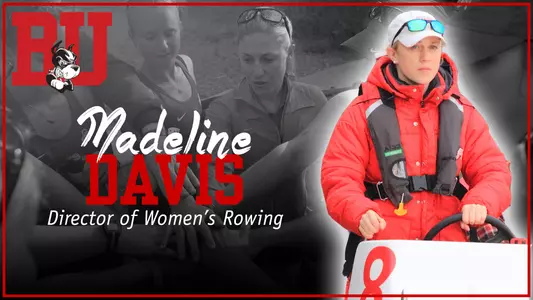 Madeline Davis - director of women's rowing graphic