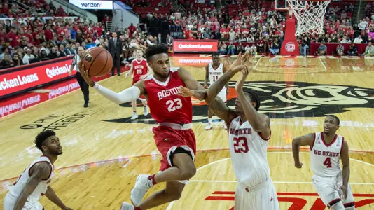 Destin Barnes - NC State action