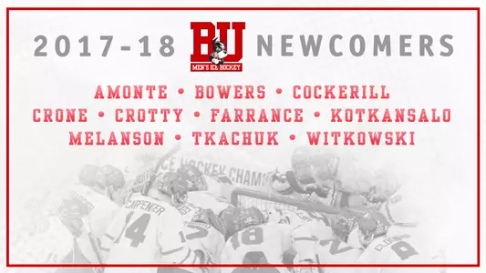 Men's Hockey - 2017 Newcomers