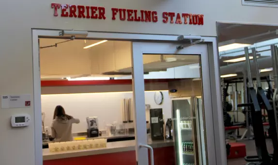 Terrier Fueling Station Entrance