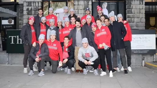 Team Photo at Trinity College