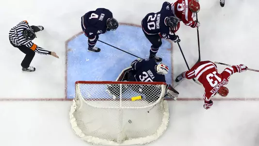 Overhead Game-Winning Goal - Friendship Four - Boston University v University of Connecticut