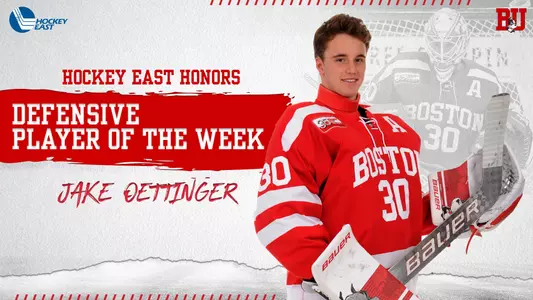 Jake Oettinger - Defensive Player of the Week