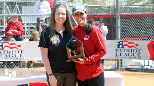 Ashley Waters receives 2018 Patriot League Coach of the Year Award