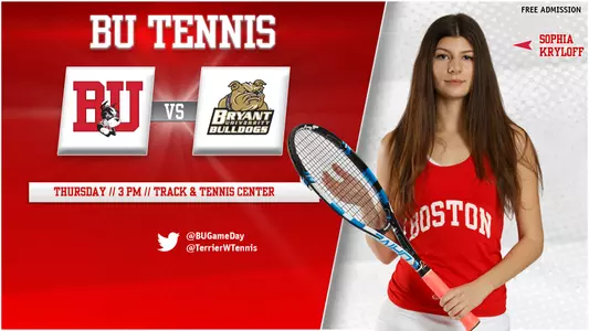 Women's Tennis - Bryant Preview Graphic