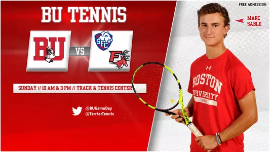 Men's Tennis - St. Francis and Fairfield Preview Graphic