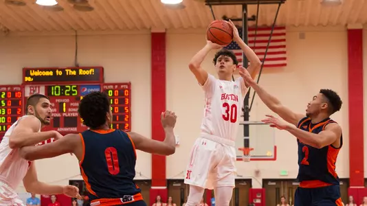 Javante McCoy - 3FG attempt against Bucknell