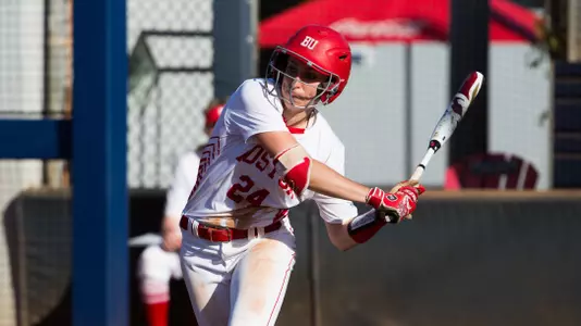 Brittany Younan swings the bat