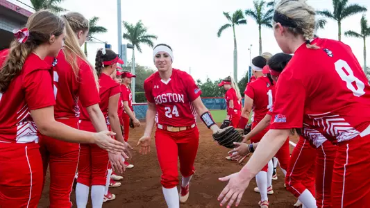 Brittany Younan run through tunnel