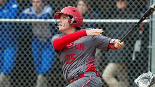 Alex Heinen swings bat