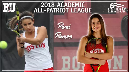 Remi Ramos - Patriot League All-Academic Graphic
