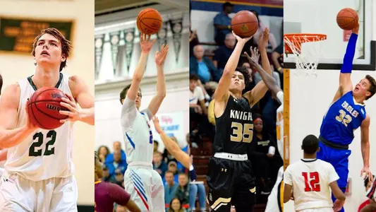 Men's Basketball Class of 2022 Collage