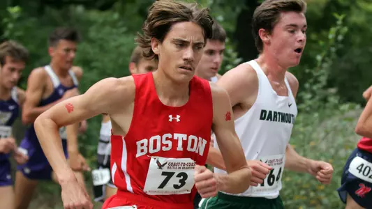 Paul Luevano running at Battle in Beantown