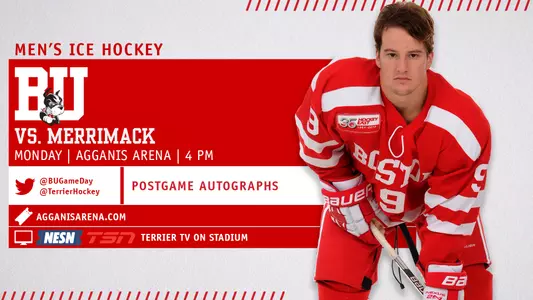 Men's Hockey Preview vs. Merrimack - Logan Cockerill