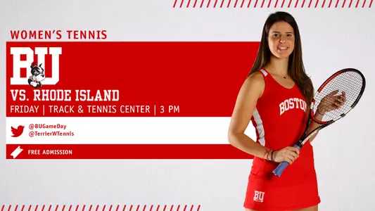 Boston University women's tennis will host Rhode Island on Friday at 3 pm.