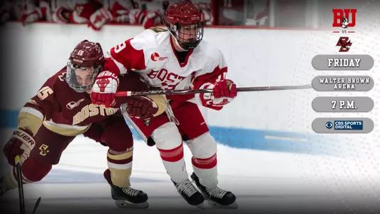 Emma Wuthrich will skate against Boston College on Friday night at 7 p.m. at Walter Brown Arena in a game that will be shown on CBS Sports Digital