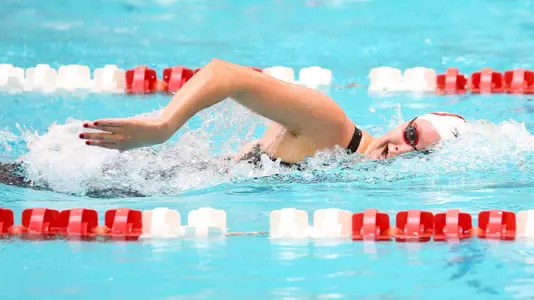 Carly Soares competing at the Terrier Invitational