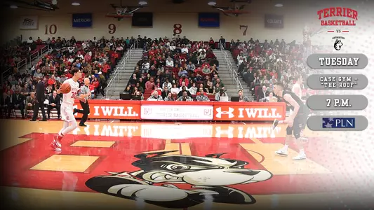 Boston University men's basketball will host Northeastern on Tuesday at 7 p.m. on the Patriot League Network.