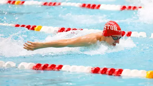 Benjamin Brewer competing in the IM