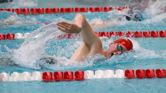 Tommy Hagerty competing in the free