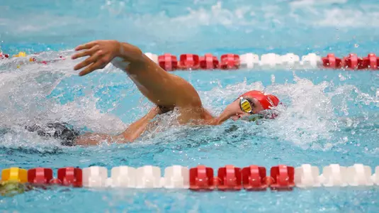 Allen Hayakawa midstroke