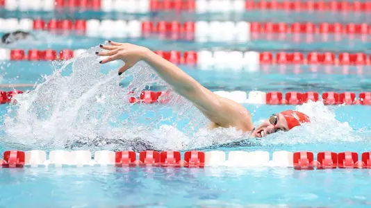 Sydney Lee competing in the free