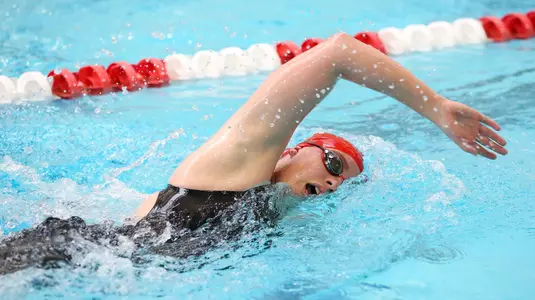 Grace Potis competing in the free