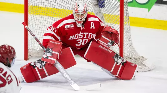 Jake Oettinger vs. Harvard - 2019