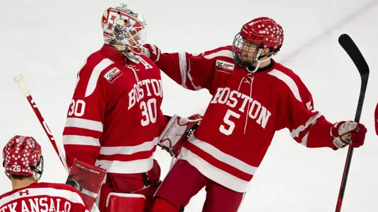 Oettinger, Crotty - UMass Lowell - 2019 Hockey East Quarterfinals