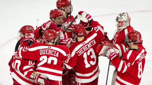 Postgame Celebration at UMass Lowell - 2019 Hockey East Quarterfinals
