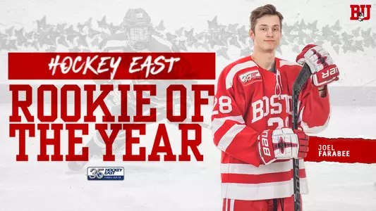 Joel Farabee- Hockey East Rookie of the Year