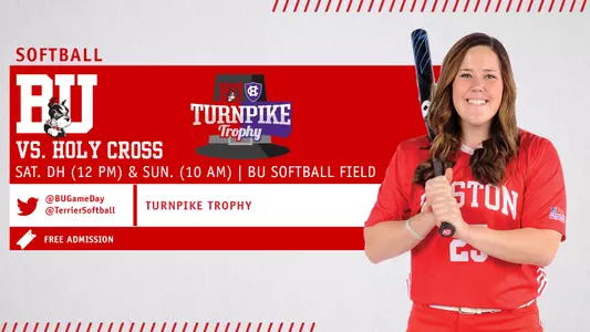 Boston University softball will host Holy Cross in a weekend series on Saturday starting at 12 p.m. Sunday's game will start at 10 a.m.