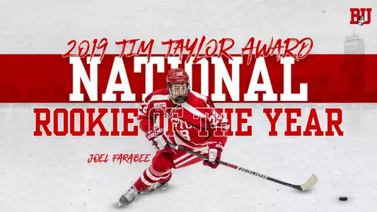 Joel Farabee - National Rookie of the Year