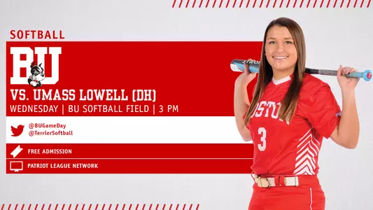 BU Softball will host UMass Lowell on Wednesday with the doubleheader set to begin at 3 p.m.