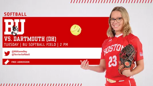 Boston University softball will host Dartmouth on Tuesday with the doubleheader set to begin at 2 p.m.